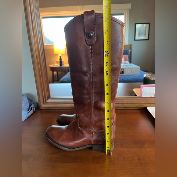 Frye Melissa Cognac Riding Boots - Picture 10 of 11